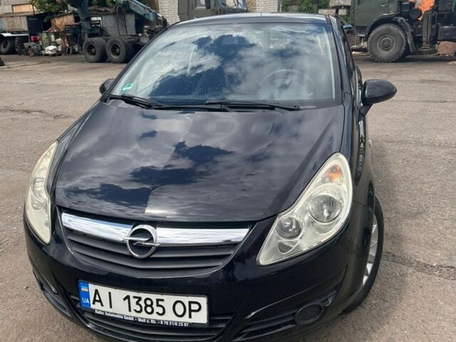 Чорний Опель Корса, об'ємом двигуна 1 л та пробігом 147 тис. км за 4200 $, фото 1 на Automoto.ua