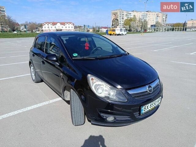 Черный Опель Корса, объемом двигателя 1.2 л и пробегом 214 тыс. км за 5500 $, фото 1 на Automoto.ua