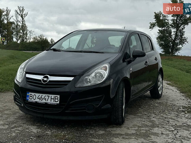 Черный Опель Корса, объемом двигателя 1.2 л и пробегом 142 тыс. км за 5700 $, фото 1 на Automoto.ua