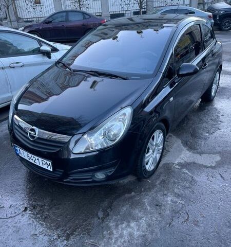 Черный Опель Корса, объемом двигателя 1.23 л и пробегом 151 тыс. км за 5200 $, фото 1 на Automoto.ua