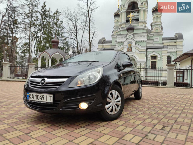 Чорний Опель Корса, об'ємом двигуна 1.4 л та пробігом 200 тис. км за 4399 $, фото 1 на Automoto.ua