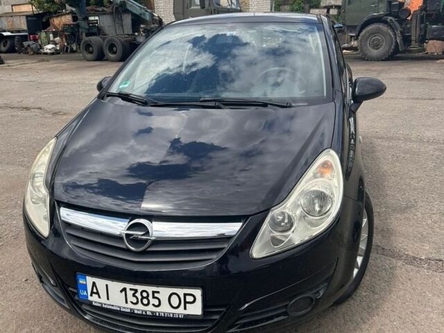 Чорний Опель Корса, об'ємом двигуна 1 л та пробігом 147 тис. км за 4200 $, фото 1 на Automoto.ua