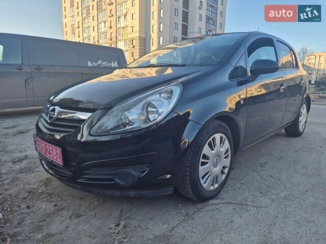 Черный Опель Корса, объемом двигателя 1.4 л и пробегом 154 тыс. км за 5600 $, фото 1 на Automoto.ua