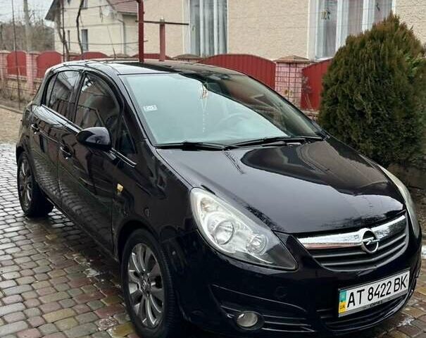 Черный Опель Корса, объемом двигателя 1.23 л и пробегом 224 тыс. км за 4150 $, фото 1 на Automoto.ua