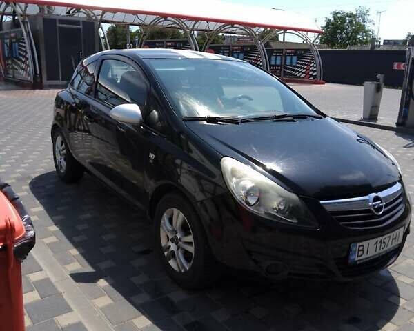 Черный Опель Корса, объемом двигателя 1.25 л и пробегом 162 тыс. км за 5900 $, фото 1 на Automoto.ua