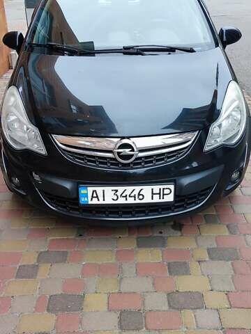 Черный Опель Корса, объемом двигателя 1.4 л и пробегом 197 тыс. км за 7000 $, фото 1 на Automoto.ua