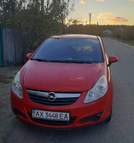 Опель Корса 2008 в Харькове на Automoto.ua Красный Опель Корса, объемом двигателя 1.23 л и пробегом 97 тыс. км за 5200 $, фото 1 на Automoto.ua