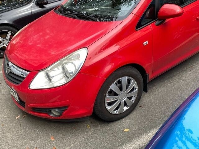 Красный Опель Корса, объемом двигателя 1.2 л и пробегом 309 тыс. км за 3400 $, фото 1 на Automoto.ua