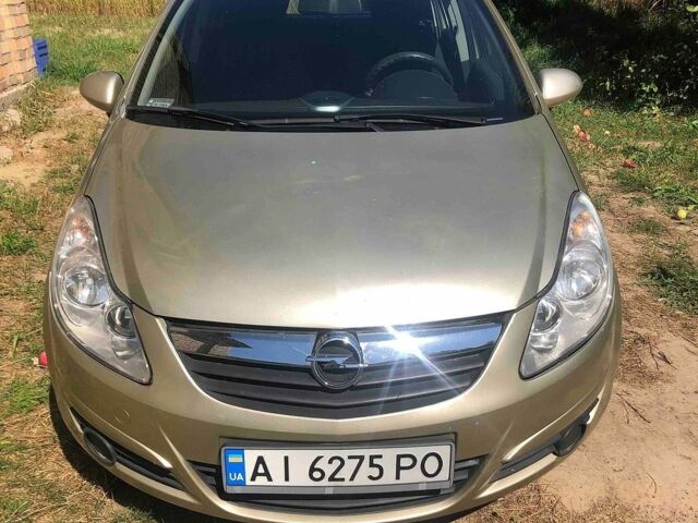 Желтый Опель Корса, объемом двигателя 1.2 л и пробегом 152 тыс. км за 4700 $, фото 1 на Automoto.ua