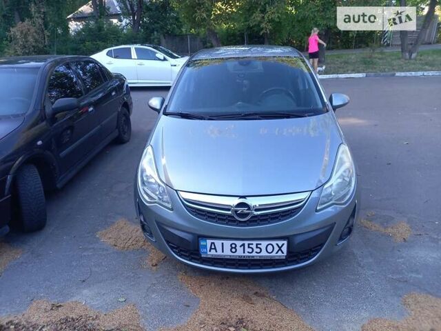 Серый Опель Корса, объемом двигателя 1.25 л и пробегом 135 тыс. км за 5200 $, фото 1 на Automoto.ua