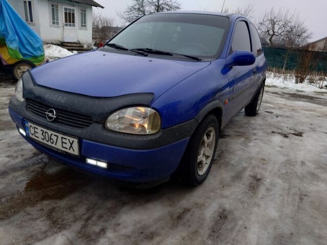 Синий Опель Корса, объемом двигателя 1.2 л и пробегом 190 тыс. км за 1700 $, фото 1 на Automoto.ua