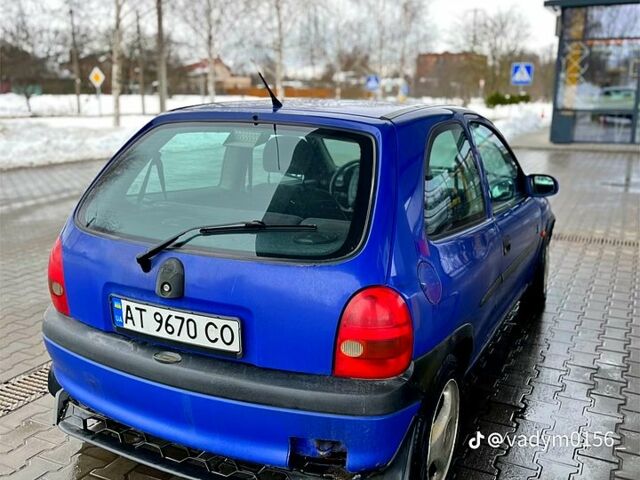 Синий Опель Корса, объемом двигателя 1.4 л и пробегом 275 тыс. км за 1500 $, фото 1 на Automoto.ua