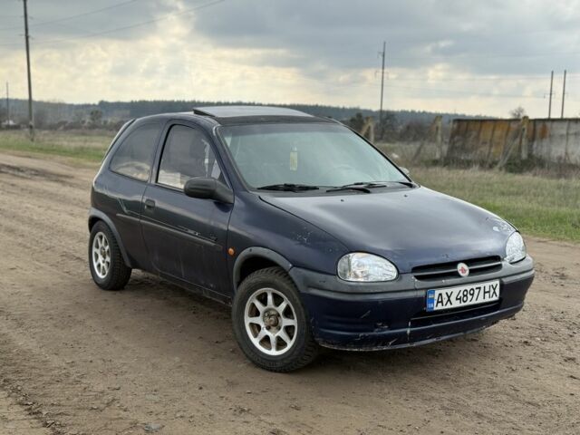 Синий Опель Корса, объемом двигателя 0 л и пробегом 200 тыс. км за 950 $, фото 1 на Automoto.ua