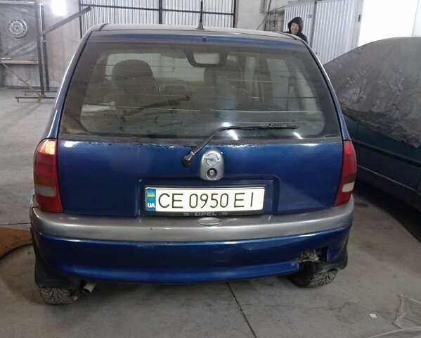 Синій Опель Корса, об'ємом двигуна 1 л та пробігом 250 тис. км за 1200 $, фото 1 на Automoto.ua