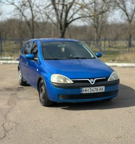 Синий Опель Корса, объемом двигателя 1.2 л и пробегом 330 тыс. км за 1800 $, фото 1 на Automoto.ua