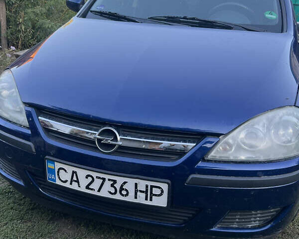 Опель Корса 2004 в Золотоноше на Automoto.ua Синий Опель Корса, объемом двигателя 1.2 л и пробегом 214 тыс. км за 3400 $, фото 1 на Automoto.ua