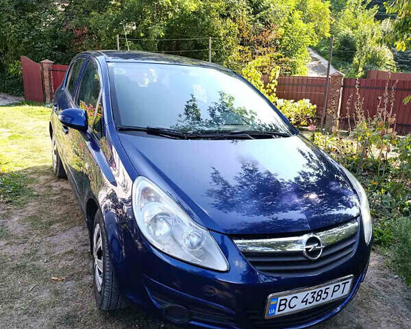 Синій Опель Корса, об'ємом двигуна 1.2 л та пробігом 210 тис. км за 3900 $, фото 1 на Automoto.ua