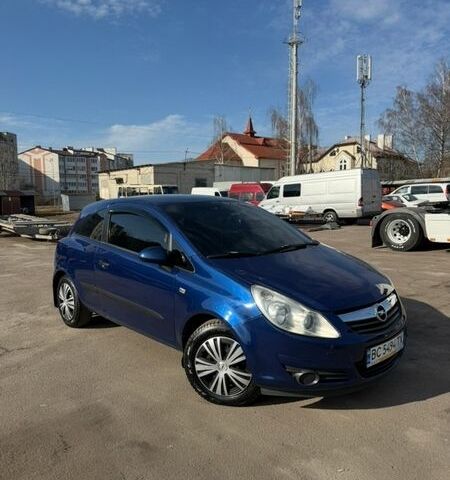 Синий Опель Корса, объемом двигателя 1.2 л и пробегом 251 тыс. км за 4200 $, фото 1 на Automoto.ua