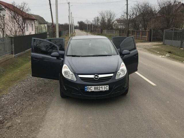 Синий Опель Корса, объемом двигателя 1.2 л и пробегом 225 тыс. км за 4500 $, фото 1 на Automoto.ua