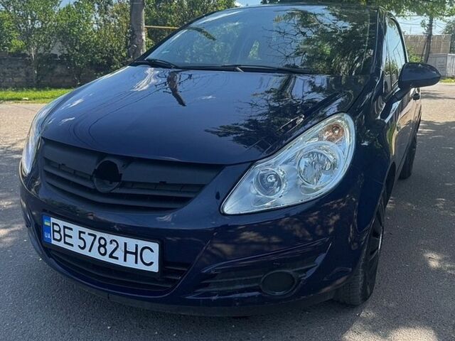 Синий Опель Корса, объемом двигателя 1 л и пробегом 201 тыс. км за 3500 $, фото 1 на Automoto.ua