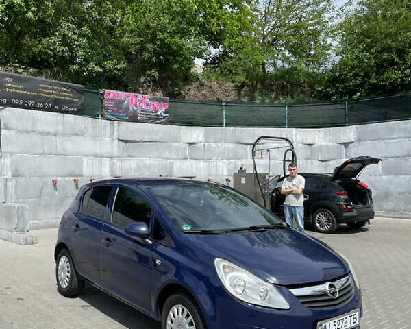 Опель Корса 2009 в Боярка на Automoto.ua Синий Опель Корса, объемом двигателя 1.23 л и пробегом 283 тыс. км за 5300 $, фото 1 на Automoto.ua