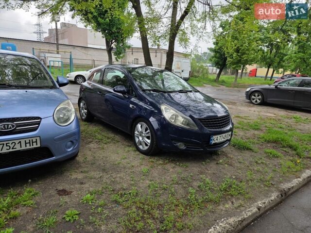 Синий Опель Корса, объемом двигателя 1.23 л и пробегом 216 тыс. км за 4000 $, фото 1 на Automoto.ua