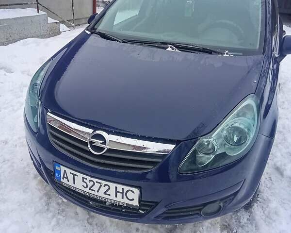 Синий Опель Корса, объемом двигателя 1.3 л и пробегом 230 тыс. км за 5200 $, фото 1 на Automoto.ua