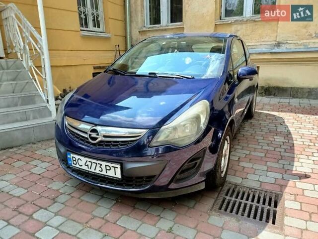 Синий Опель Корса, объемом двигателя 1.25 л и пробегом 231 тыс. км за 5200 $, фото 1 на Automoto.ua
