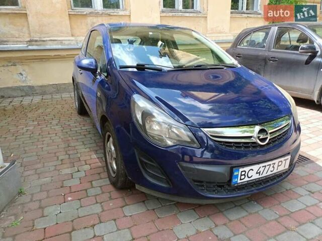 Синий Опель Корса, объемом двигателя 1.3 л и пробегом 270 тыс. км за 4000 $, фото 1 на Automoto.ua