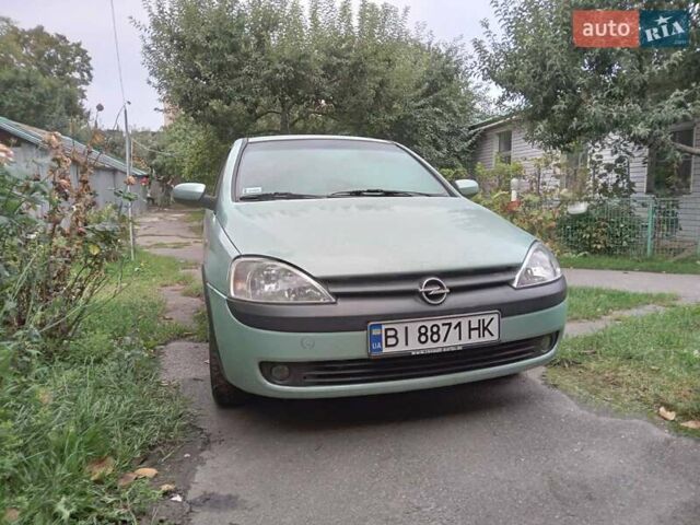 Зеленый Опель Корса, объемом двигателя 1.2 л и пробегом 192 тыс. км за 3900 $, фото 1 на Automoto.ua