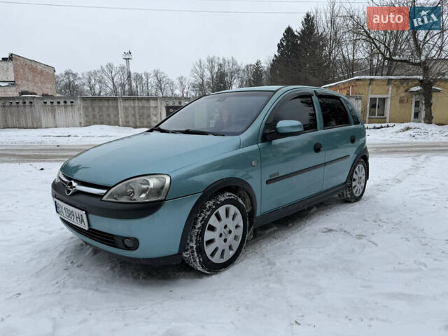 Зеленый Опель Корса, объемом двигателя 1.39 л и пробегом 211 тыс. км за 4555 $, фото 1 на Automoto.ua