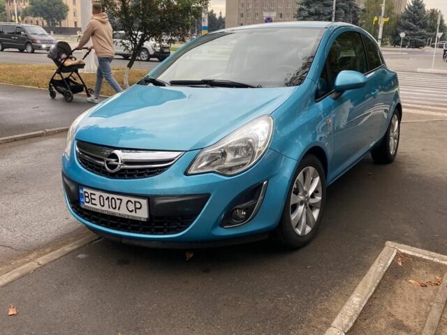 Зеленый Опель Корса, объемом двигателя 1.2 л и пробегом 201 тыс. км за 6500 $, фото 1 на Automoto.ua