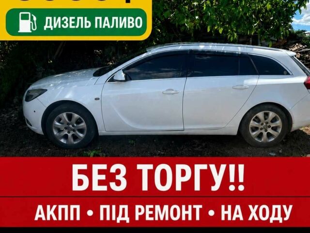 Білий Опель Інсігнія, об'ємом двигуна 2 л та пробігом 308 тис. км за 3965 $, фото 1 на Automoto.ua