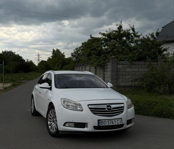 Белый Опель Инсигния, объемом двигателя 2 л и пробегом 298 тыс. км за 6200 $, фото 1 на Automoto.ua