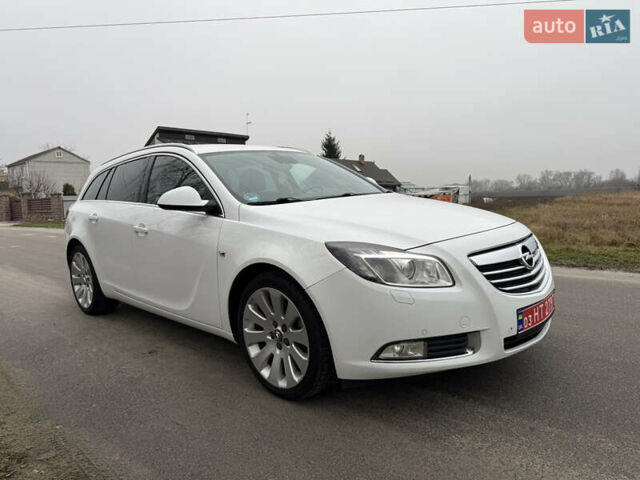 Белый Опель Инсигния, объемом двигателя 1.6 л и пробегом 210 тыс. км за 8000 $, фото 1 на Automoto.ua