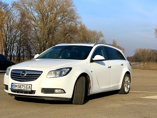 Білий Опель Інсігнія, об'ємом двигуна 2 л та пробігом 222 тис. км за 8100 $, фото 1 на Automoto.ua