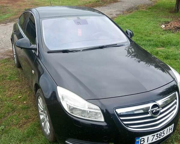 Опель Інсігнія 2009 у Гадяче на Automoto.ua Чорний Опель Інсігнія, об'ємом двигуна 2 л та пробігом 190 тис. км за 7200 $, фото 1 на Automoto.ua