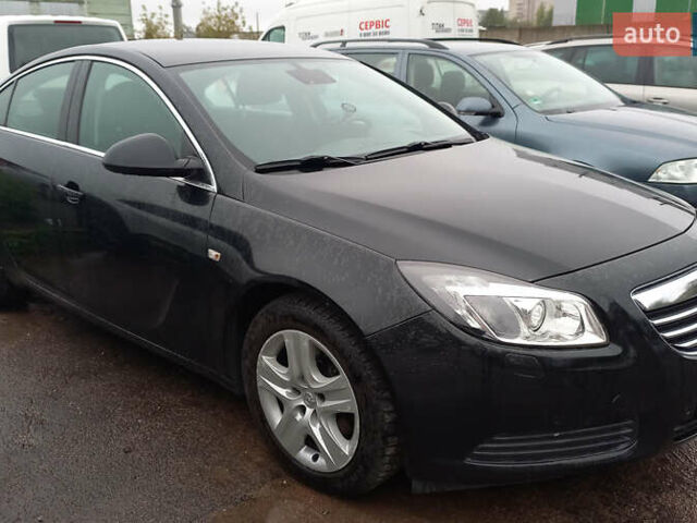 Черный Опель Инсигния, объемом двигателя 2 л и пробегом 121 тыс. км за 8300 $, фото 1 на Automoto.ua