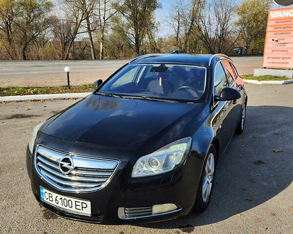 Черный Опель Инсигния, объемом двигателя 1.96 л и пробегом 301 тыс. км за 6000 $, фото 1 на Automoto.ua