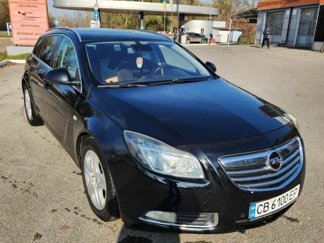 Черный Опель Инсигния, объемом двигателя 2 л и пробегом 298 тыс. км за 6900 $, фото 1 на Automoto.ua