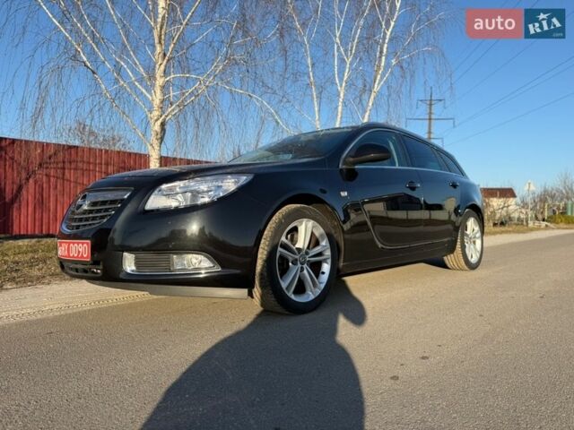Черный Опель Инсигния, объемом двигателя 1.6 л и пробегом 206 тыс. км за 8000 $, фото 1 на Automoto.ua