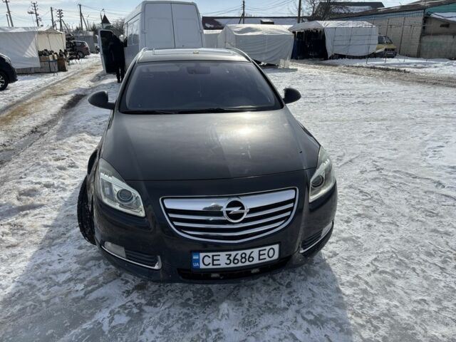 Черный Опель Инсигния, объемом двигателя 2 л и пробегом 271 тыс. км за 9800 $, фото 1 на Automoto.ua