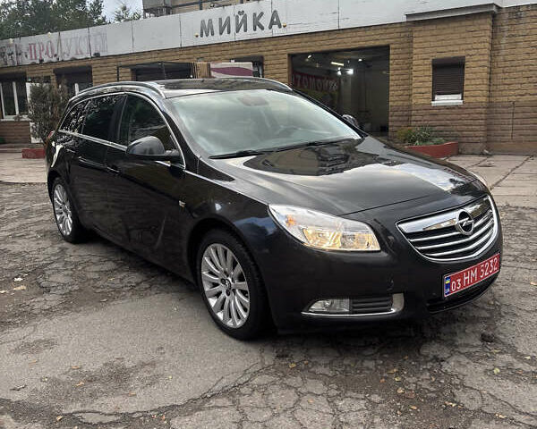 Черный Опель Инсигния, объемом двигателя 1.96 л и пробегом 333 тыс. км за 9950 $, фото 1 на Automoto.ua