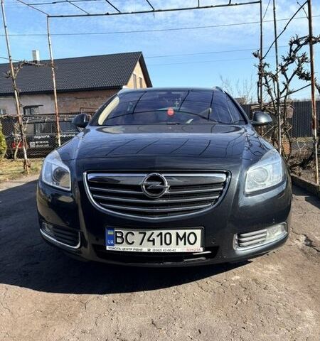 Черный Опель Инсигния, объемом двигателя 1.96 л и пробегом 222 тыс. км за 8600 $, фото 1 на Automoto.ua