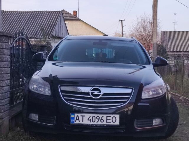 Черный Опель Инсигния, объемом двигателя 2 л и пробегом 248 тыс. км за 6999 $, фото 1 на Automoto.ua