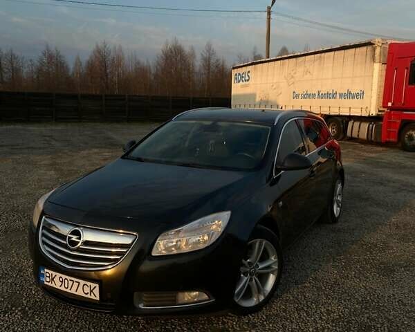 Черный Опель Инсигния, объемом двигателя 1.96 л и пробегом 335 тыс. км за 8200 $, фото 1 на Automoto.ua