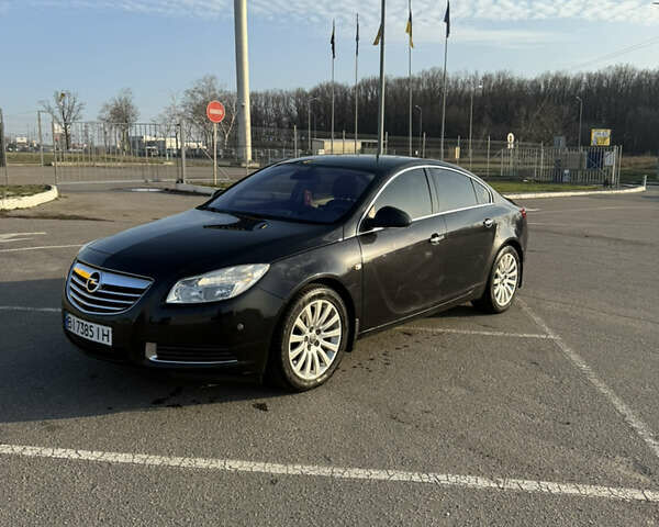 Черный Опель Инсигния, объемом двигателя 2 л и пробегом 193 тыс. км за 6100 $, фото 1 на Automoto.ua