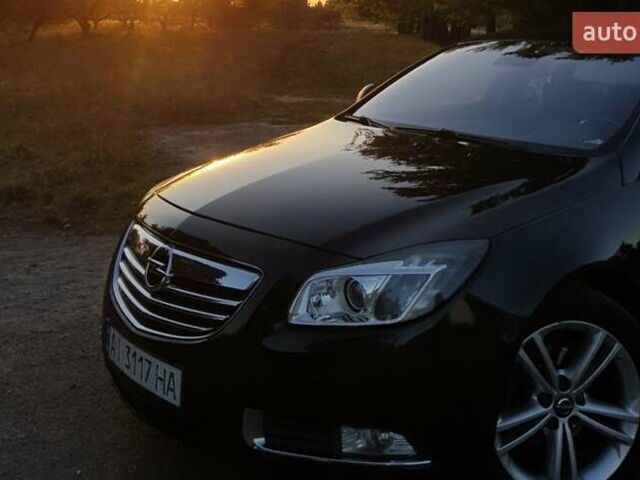 Черный Опель Инсигния, объемом двигателя 1.96 л и пробегом 347 тыс. км за 8300 $, фото 1 на Automoto.ua