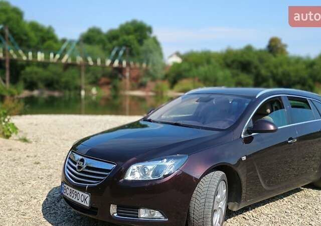 Коричневый Опель Инсигния, объемом двигателя 1.96 л и пробегом 276 тыс. км за 8900 $, фото 1 на Automoto.ua