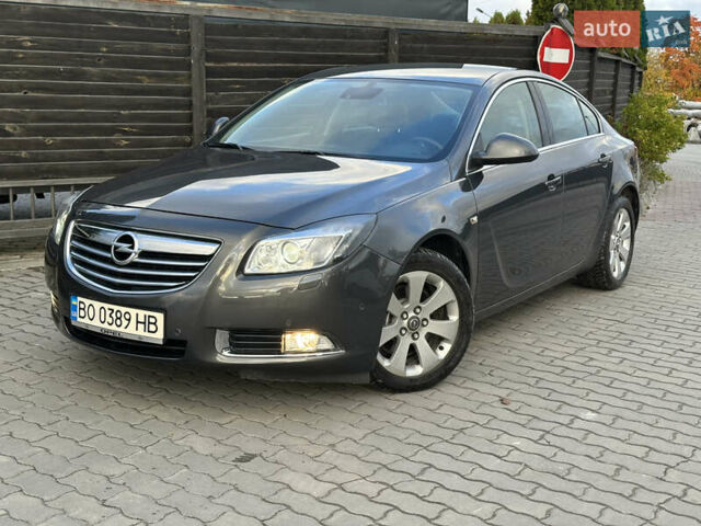 Серый Опель Инсигния, объемом двигателя 2 л и пробегом 114 тыс. км за 9700 $, фото 1 на Automoto.ua